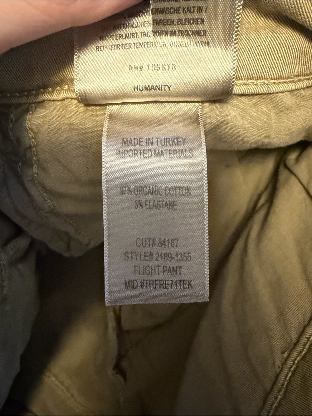 NWOT Citizens of Humanity Flight Pant - Picture 6 of 6